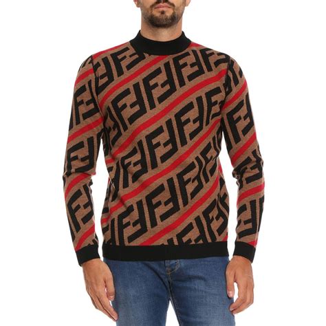 fendi sweater mens ebay|Fendi oversized sweater.